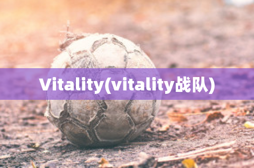 Vitality(vitality战队)
